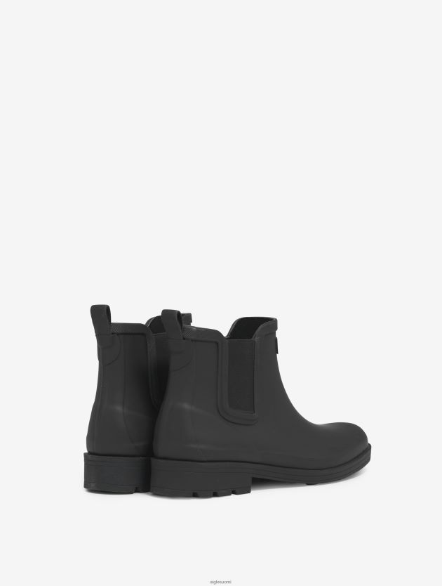 Aigle naiset hevosurheilun vaikutteita saaneet nilkkasadesaappaat noir saappaat 0H0BPX508