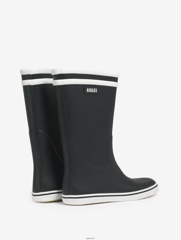 Aigle naiset ikoninen rantakenkä meri/blanc saappaat 0H0BPX507