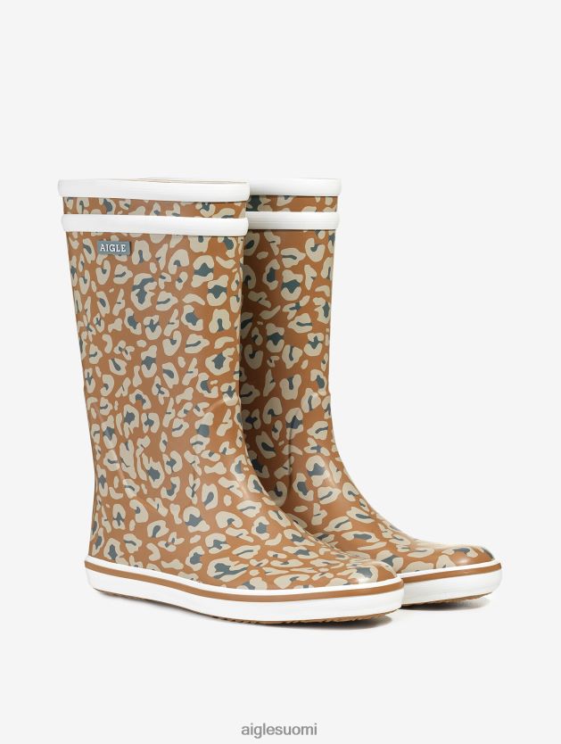 Aigle naiset ikoniset merenrantasaappaat leopardi saappaat 0H0BPX649