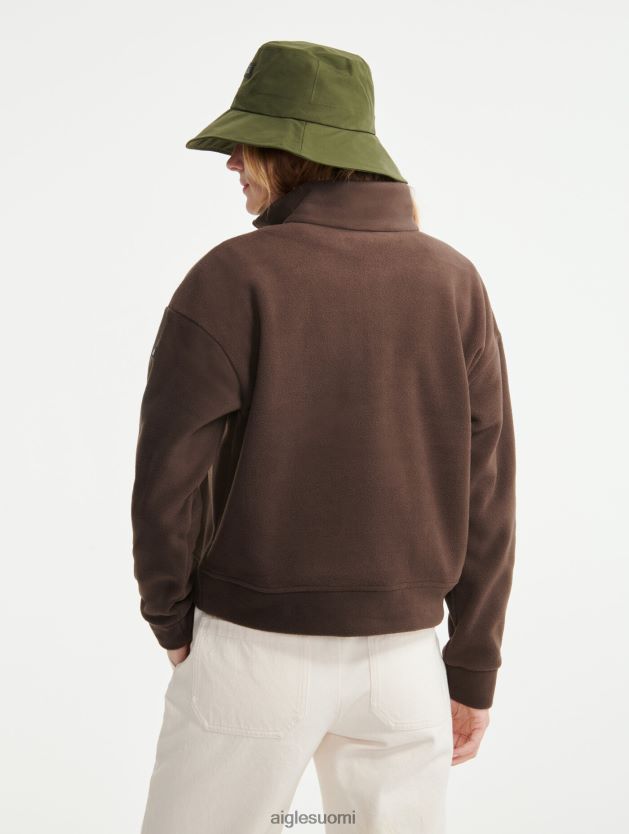 Aigle naiset vetoketjullinen fleece kaakao vaatteet 0H0BPX585