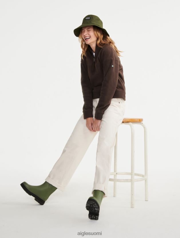 Aigle naiset vetoketjullinen fleece kaakao vaatteet 0H0BPX585
