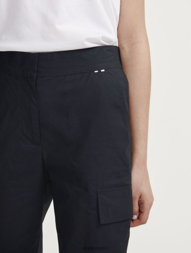 Aigle naiset kevyet cargo-housut noir vaatteet 0H0BPX60