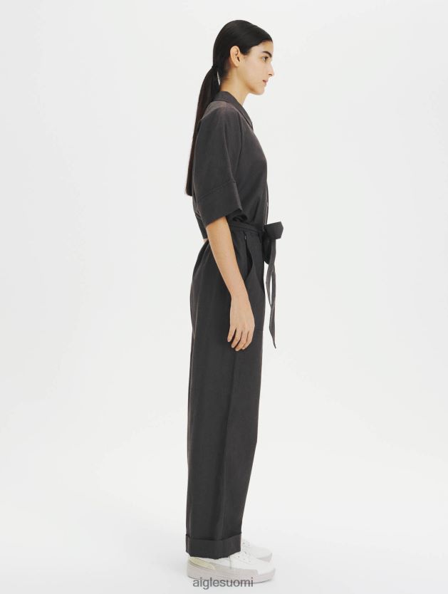 Aigle naiset puuvilla- ja tencel-haalari hiili vaatteet 0H0BPX636