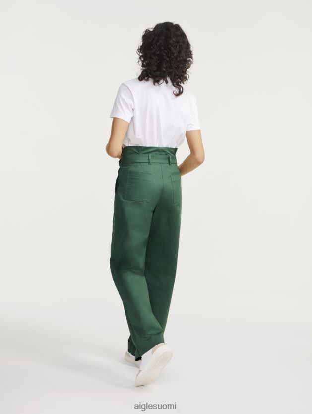 Aigle naiset puuvillatvillist leveälahkeiset housut kasvitieteellinen vaatteet 0H0BPX453