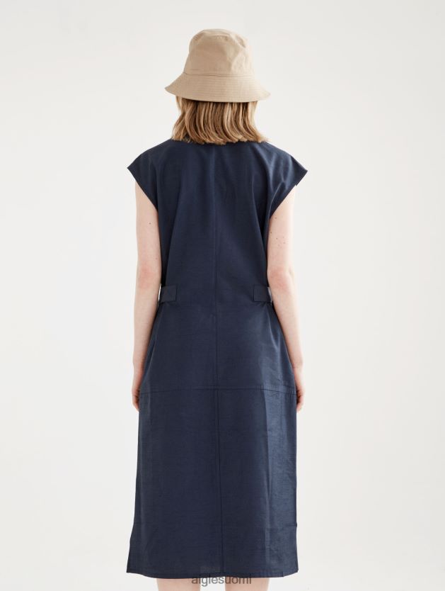 Aigle naiset istuva napillinen midi-mekko imperiumi vaatteet 0H0BPX536