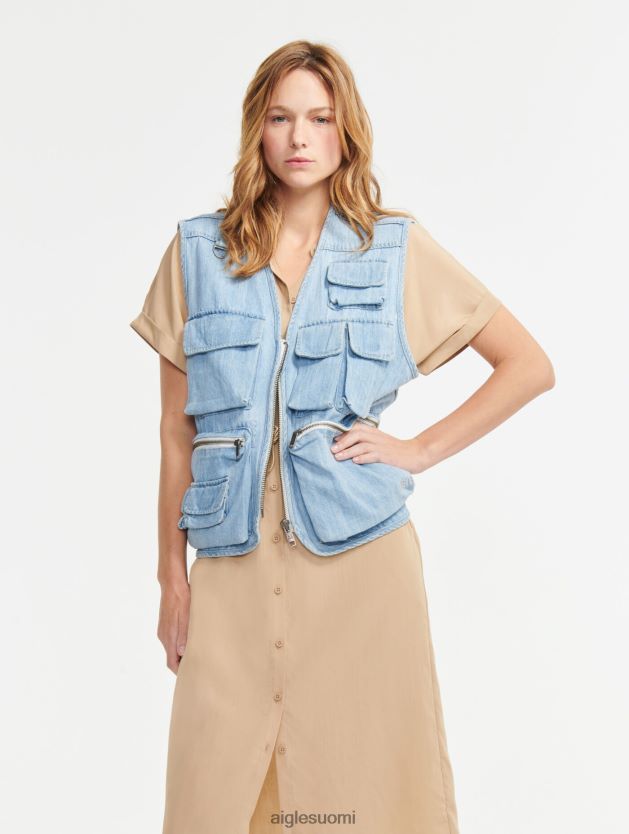 Aigle naiset lyhythihainen paitamekko koripaju vaatteet 0H0BPX687