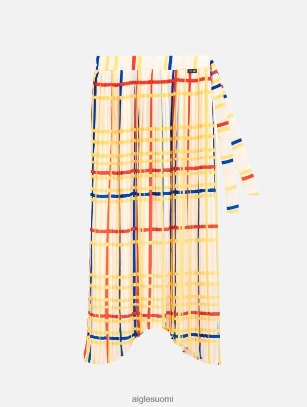 Aigle x Centre Pompidou naiset iloinen hame mondrian vaatteet 0H0BPX583