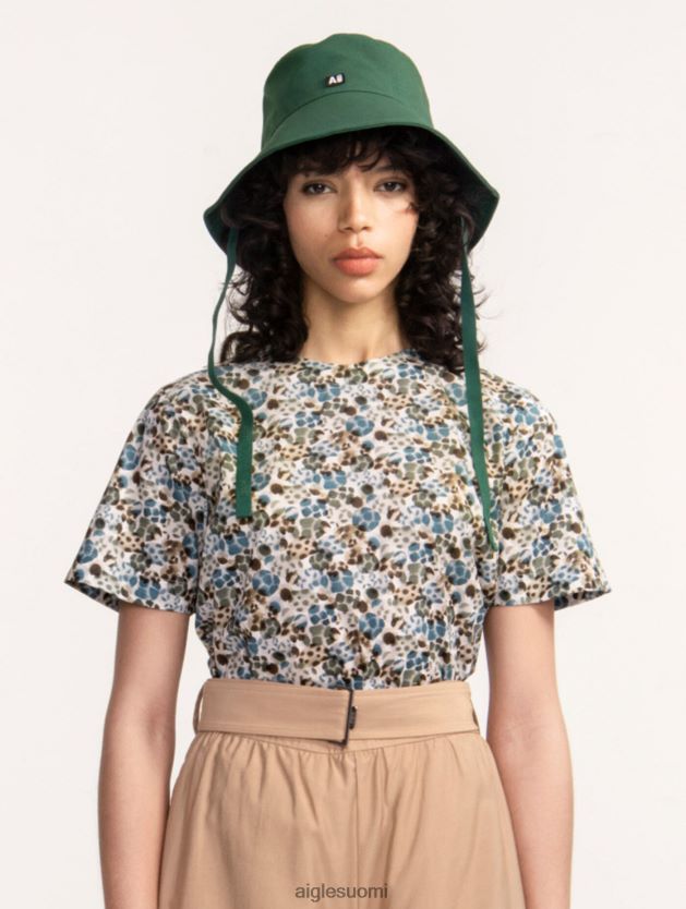 Aigle naiset liberty london lyhythihainen pusero myrskynsininen pr vaatteet 0H0BPX553