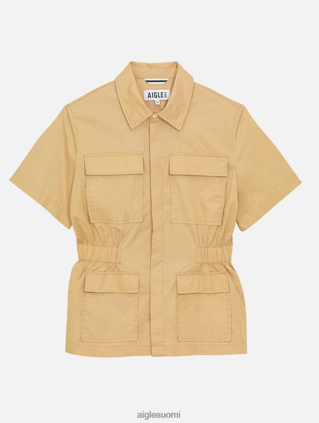 Aigle naiset lyhythihainen safaritakki koripaju vaatteet 0H0BPX442