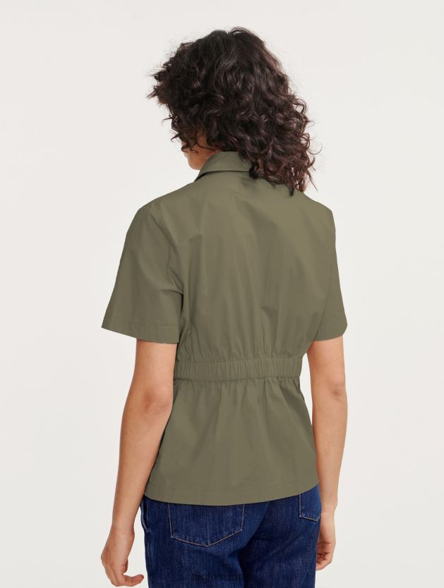 Aigle naiset lyhythihainen safaritakki taillis vaatteet 0H0BPX439