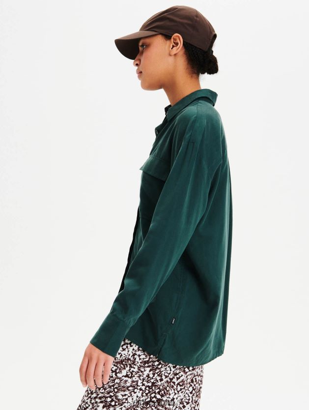 Aigle naiset oversize paita vihreä vaatteet 0H0BPX625