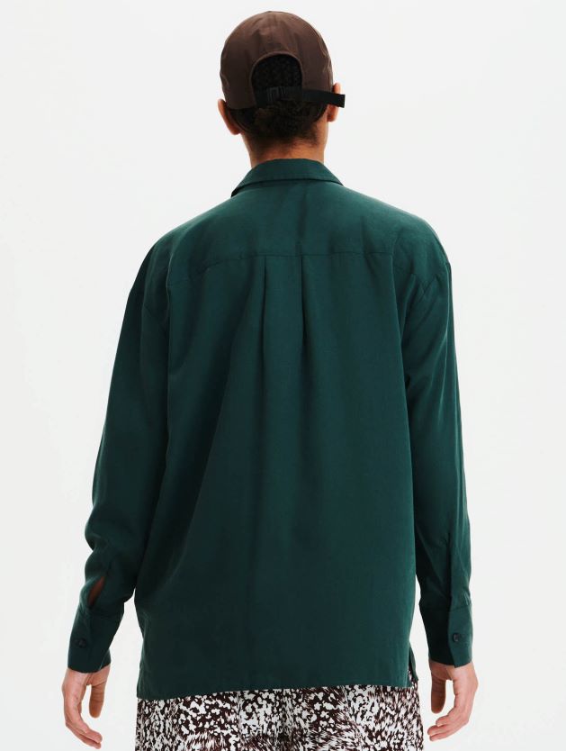 Aigle naiset oversize paita vihreä vaatteet 0H0BPX625