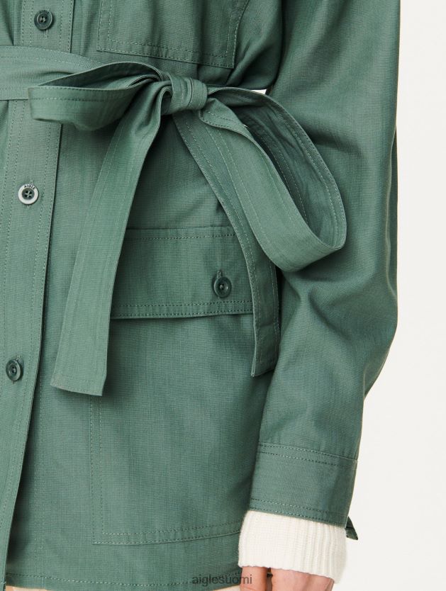 Aigle naiset puuvillaa ja tenceliä vert gris vaatteet 0H0BPX620