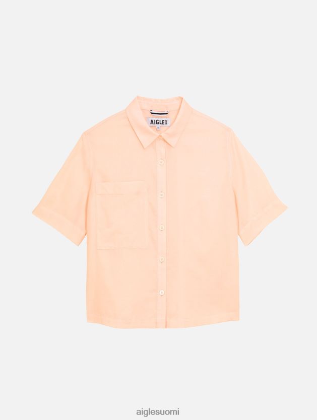 Aigle naiset väljä lyhythihainen paita cerisier vaatteet 0H0BPX465