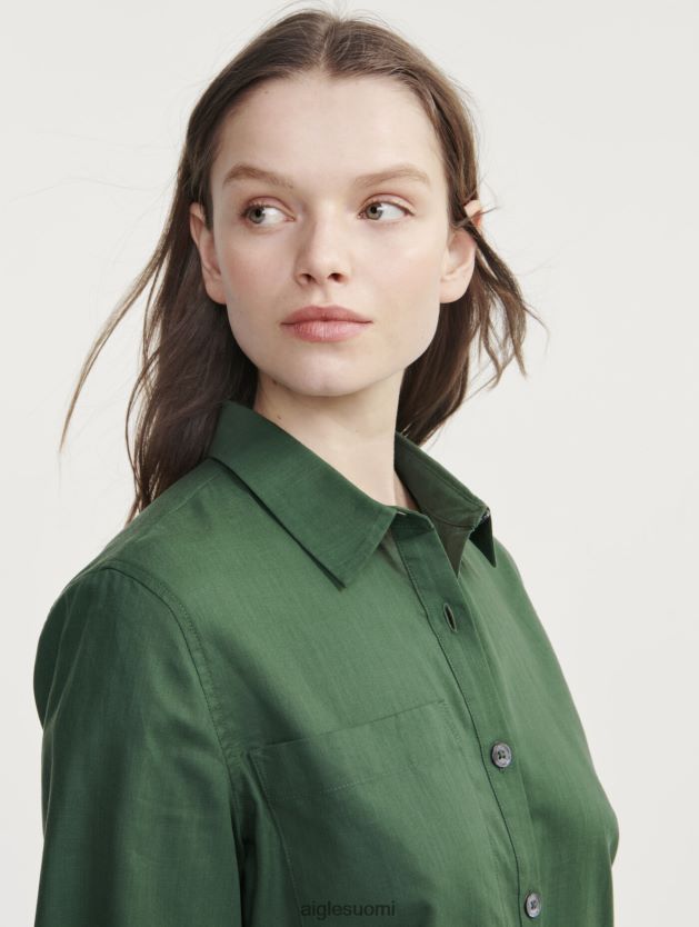 Aigle naiset väljä lyhythihainen paita kasvitieteellinen vaatteet 0H0BPX469