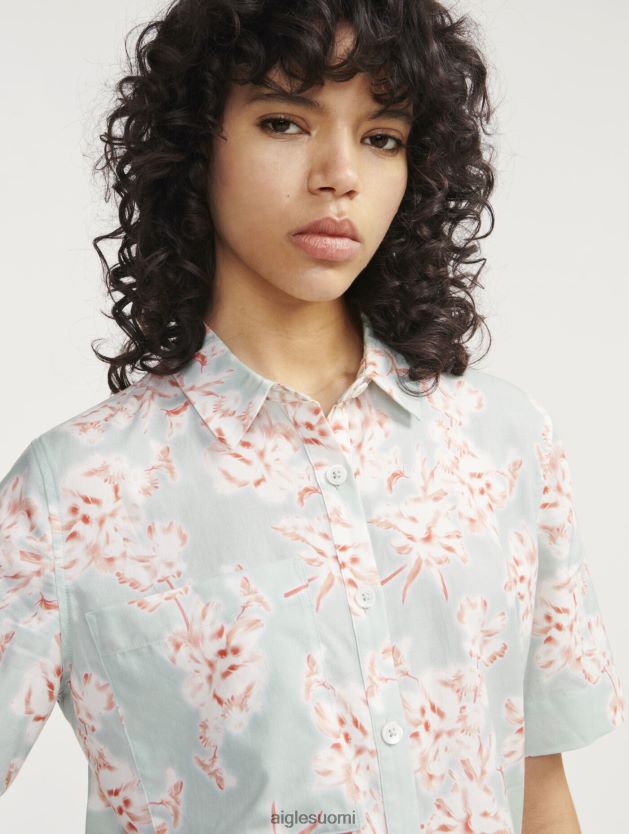 Aigle naiset väljä lyhythihainen paita reseda pr vaatteet 0H0BPX492