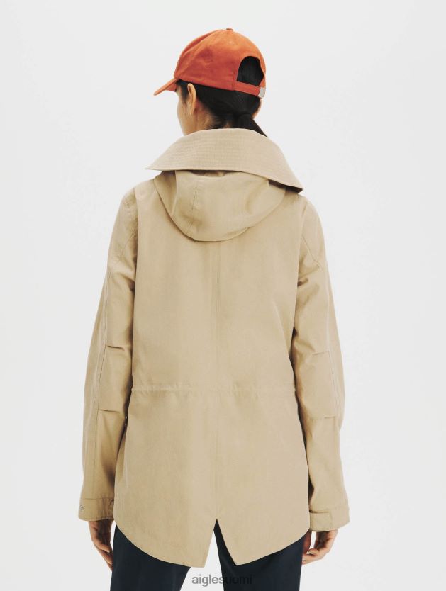 Aigle naiset lyhyt kalanhäntäparka koripaju vaatteet 0H0BPX676