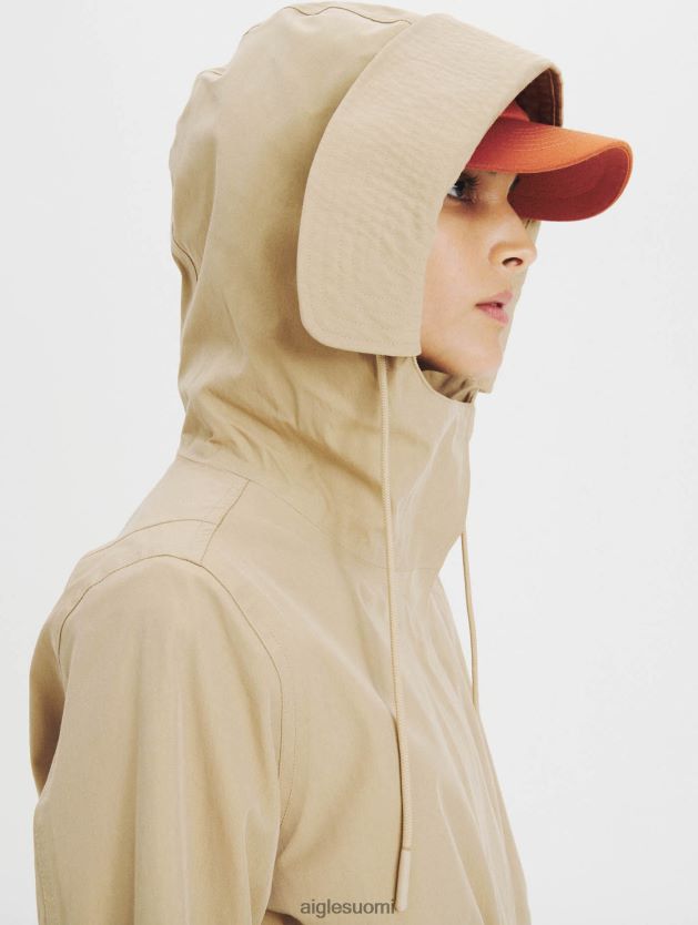 Aigle naiset lyhyt kalanhäntäparka koripaju vaatteet 0H0BPX676