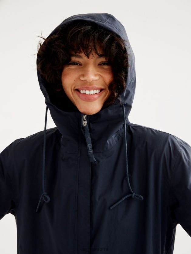 Aigle naiset pitkä huppu mtd parka imperiumi vaatteet 0H0BPX504