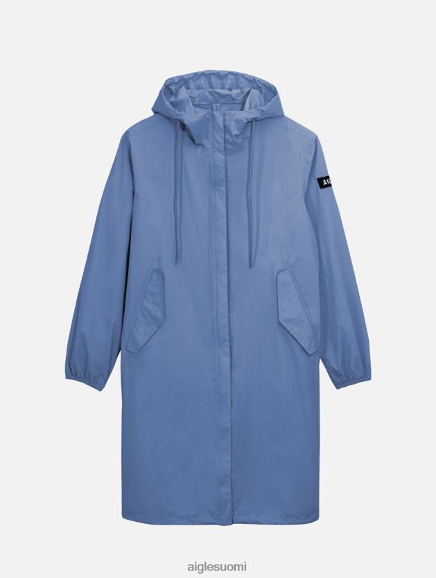 Aigle naiset pitkä huppu mtd parka marais vaatteet 0H0BPX426