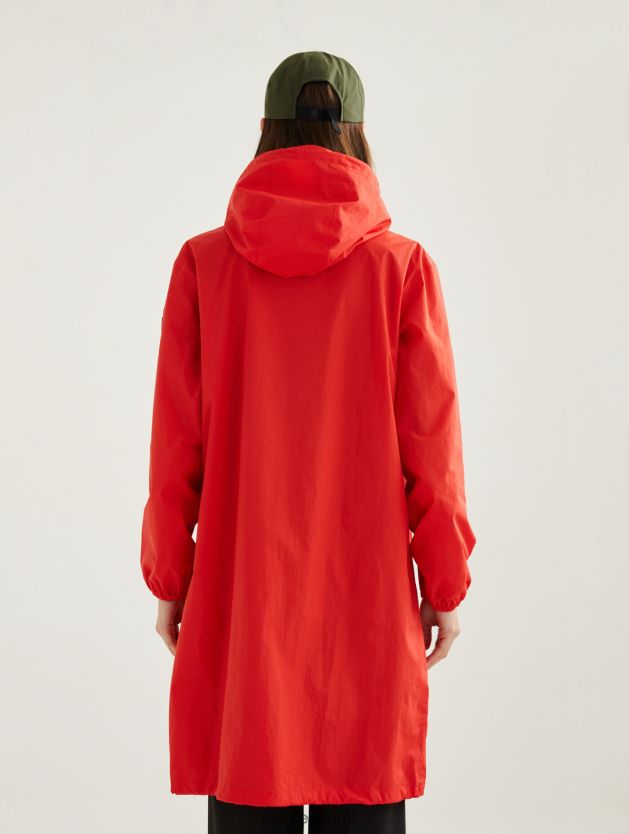 Aigle naiset pitkä huppu mtd parka unikko vaatteet 0H0BPX502