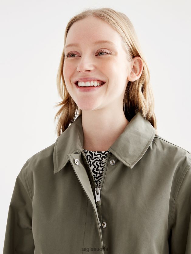 Aigle naiset pitkä mtd hupullinen parka taillis vaatteet 0H0BPX495