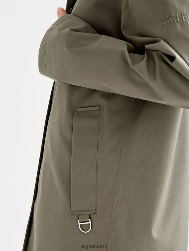 Aigle naiset pitkä mtd hupullinen parka taillis vaatteet 0H0BPX495