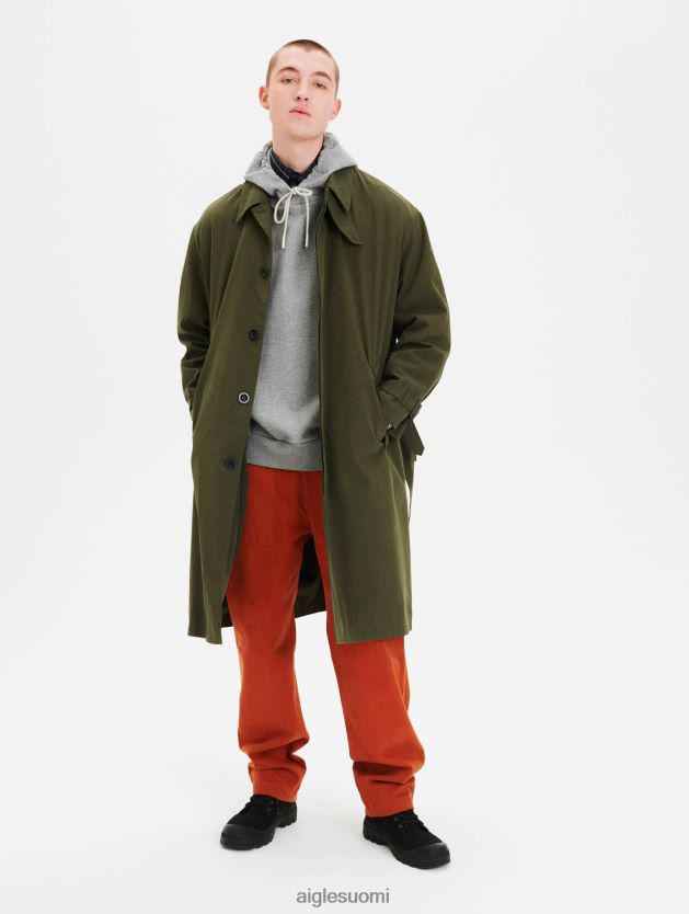 Aigle naiset ajaton pitkä trenssitakki avocat vaatteet 0H0BPX172