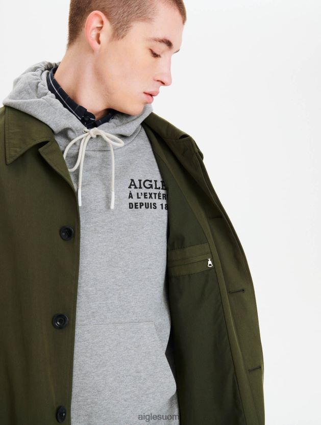 Aigle naiset ajaton pitkä trenssitakki avocat vaatteet 0H0BPX172