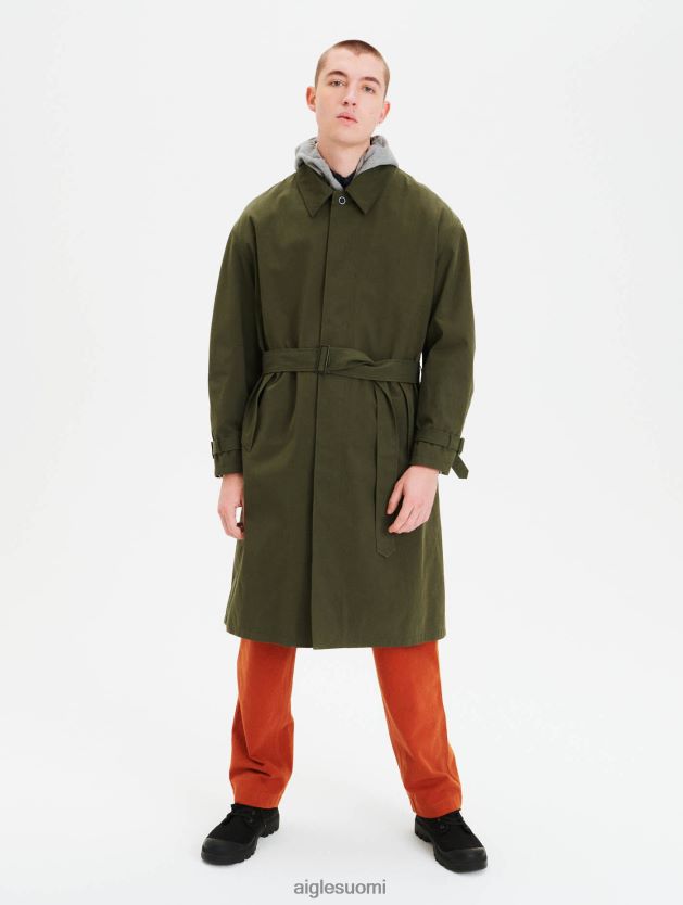 Aigle naiset ajaton pitkä trenssitakki avocat vaatteet 0H0BPX172