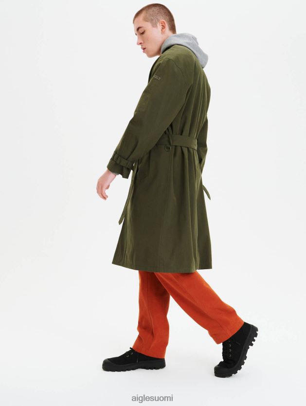 Aigle naiset ajaton pitkä trenssitakki avocat vaatteet 0H0BPX172