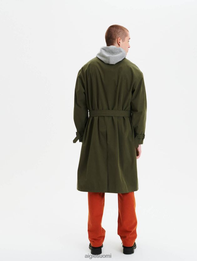 Aigle naiset ajaton pitkä trenssitakki avocat vaatteet 0H0BPX172