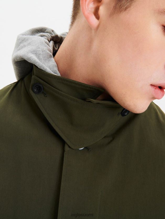 Aigle naiset ajaton pitkä trenssitakki avocat vaatteet 0H0BPX172