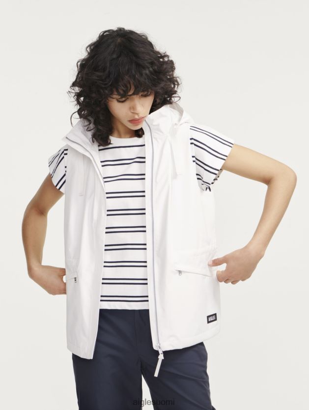 Aigle naiset hihaton gore-tex infinium-liivi irrotettavalla hupulla lait i vaatteet 0H0BPX473