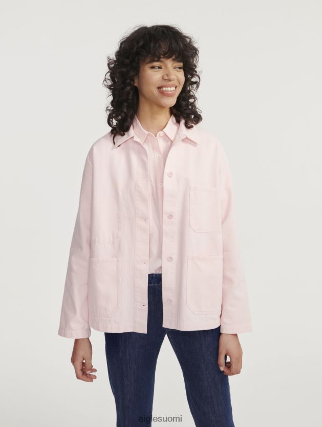 Aigle naiset keskipitkä työvaatetakki cerisier vaatteet 0H0BPX471