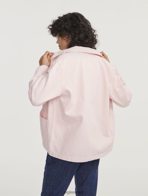 Aigle naiset keskipitkä työvaatetakki cerisier vaatteet 0H0BPX471