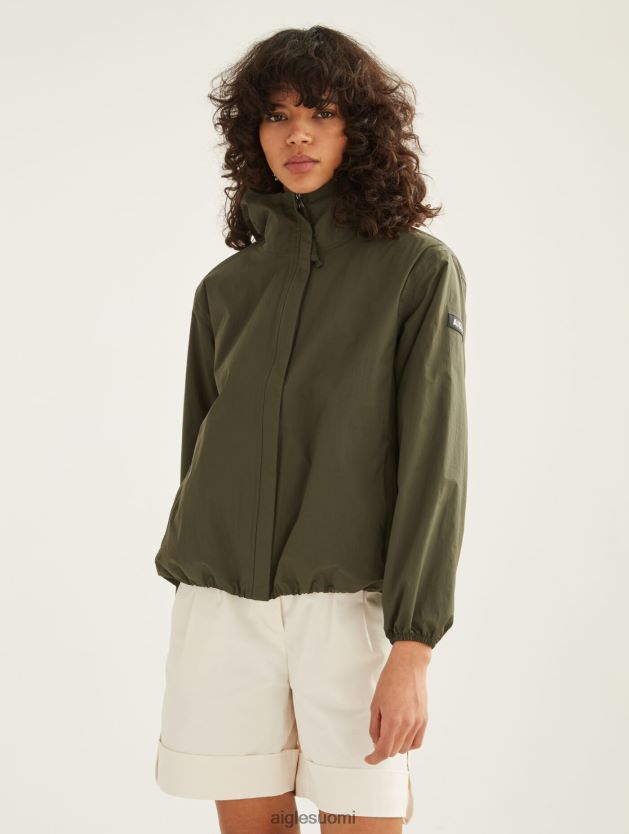 Aigle naiset lyhyt mtd vedenpitävä takki avocat vaatteet 0H0BPX500