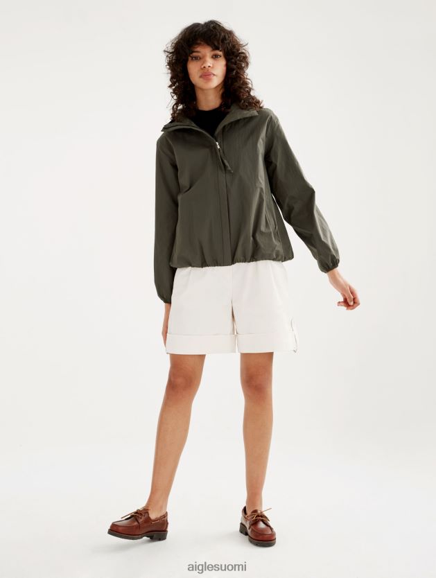 Aigle naiset lyhyt mtd vedenpitävä takki avocat vaatteet 0H0BPX500