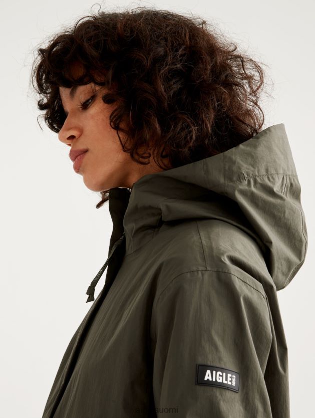 Aigle naiset lyhyt mtd vedenpitävä takki avocat vaatteet 0H0BPX500
