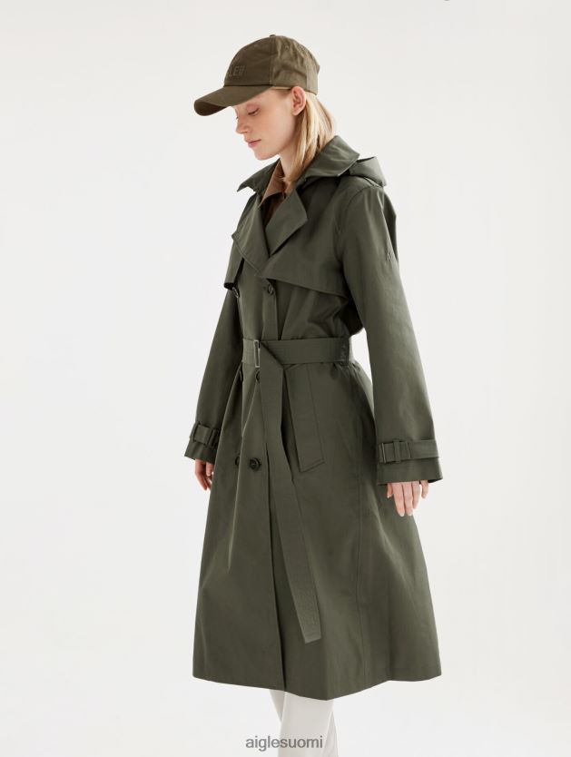 Aigle naiset pitkä mtd trenssitakki avocat vaatteet 0H0BPX456