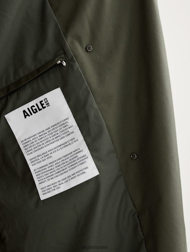 Aigle naiset pitkä mtd trenssitakki avocat vaatteet 0H0BPX456