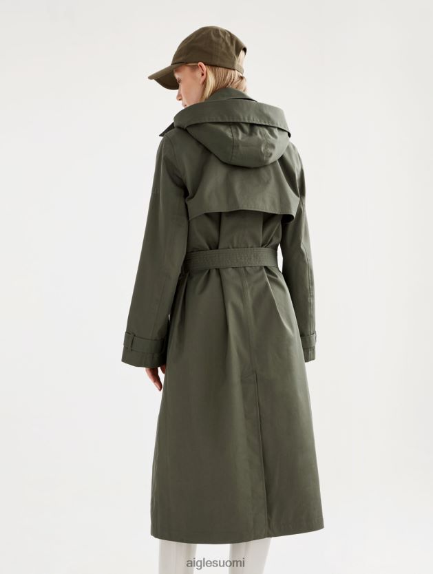 Aigle naiset pitkä mtd trenssitakki avocat vaatteet 0H0BPX456