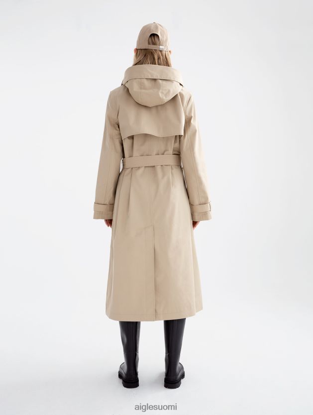 Aigle naiset pitkä mtd trenssitakki koripaju vaatteet 0H0BPX434