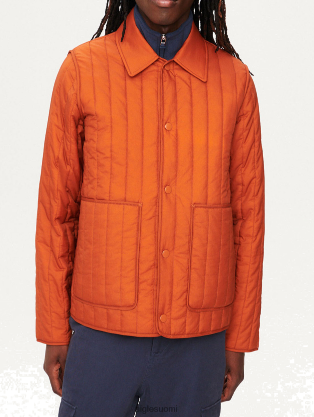 Aigle naiset toppatakki kultaisen ruskea vaatteet 0H0BPX175