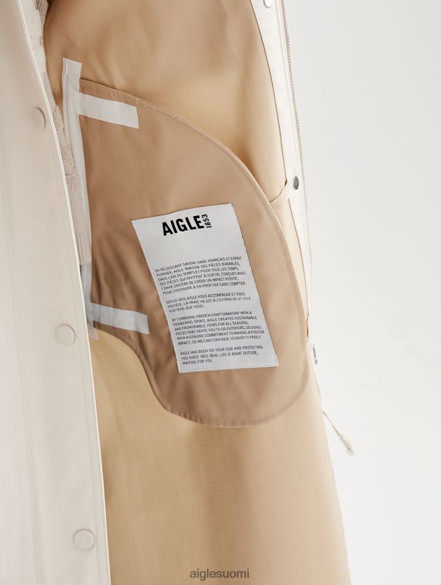 Aigle naiset uusittu mtd pitkä trenssitakki soopeli vaatteet 0H0BPX484