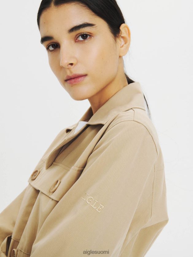 Aigle naiset vettä hylkivä trenssitakki koripaju vaatteet 0H0BPX673