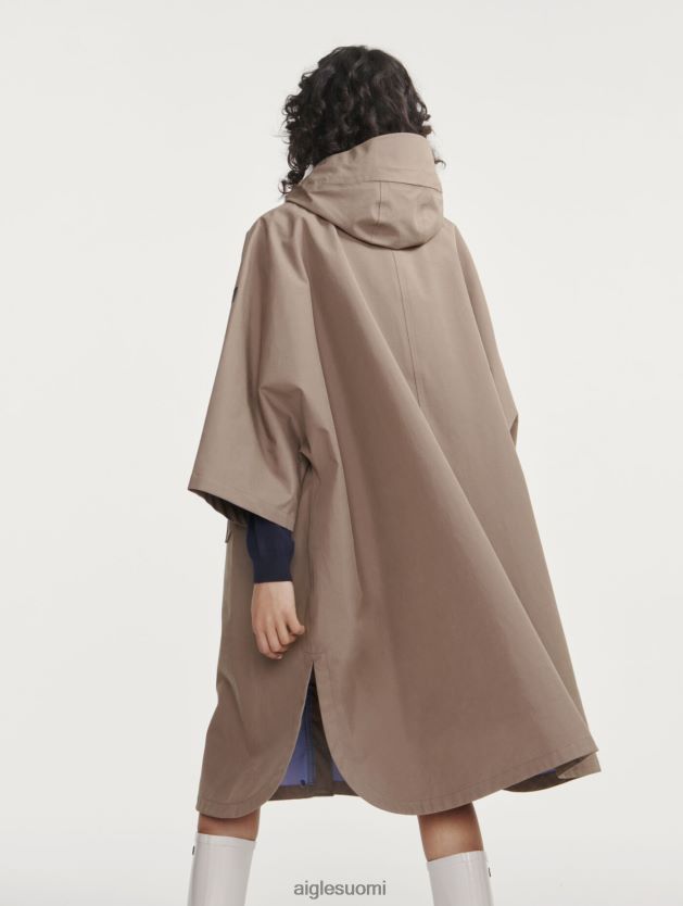 Aigle naiset ylisuuri mtd poncho cappuccino vaatteet 0H0BPX478